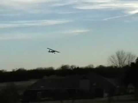 Luscombe takeoff with Larry Hastings