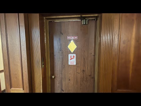 Stopped between floors! Temperamental Swing Door Otis Elevator