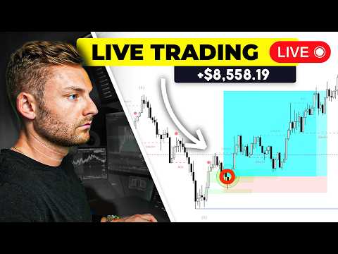 Live Day Trading Making $8,558 (I HAD A GREAT SESSION)
