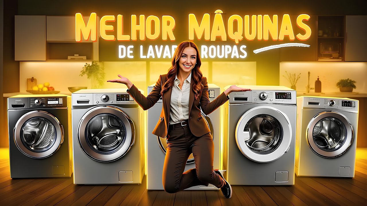 ✅ATUALIZADO✅] As 10 MELHORES MÁQUINA DE LAVAR ROUPAS em 2025!(Melhor Lavadora Lava Roupa 2025)