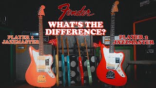 Video thumbnail for Fender Players Series JazzMaster Shootout ( Player i VS Player ii) | Working Class Music by Working Class Music