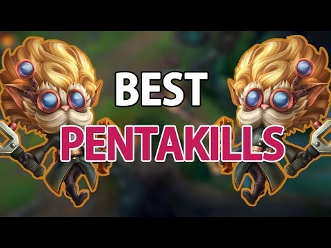 Best PENTAKILLS Montage - Epic Heimerdinger ONESHOT Pentakill!
