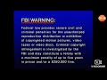 FBI Warning Nickelodeon Extra Sony Wonder