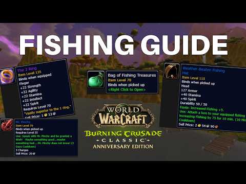 TBC Classic Fishing Guide | Outland Fishing, Dailies, Pools & Gold