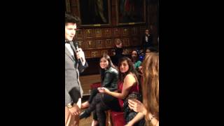 Russell Jones Jr , performing at London's fashion week 2015