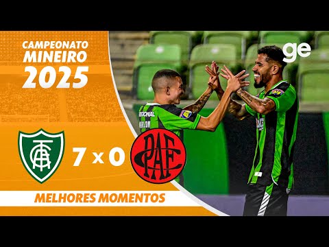 Gols e lances de América-MG x Pouso Alegre