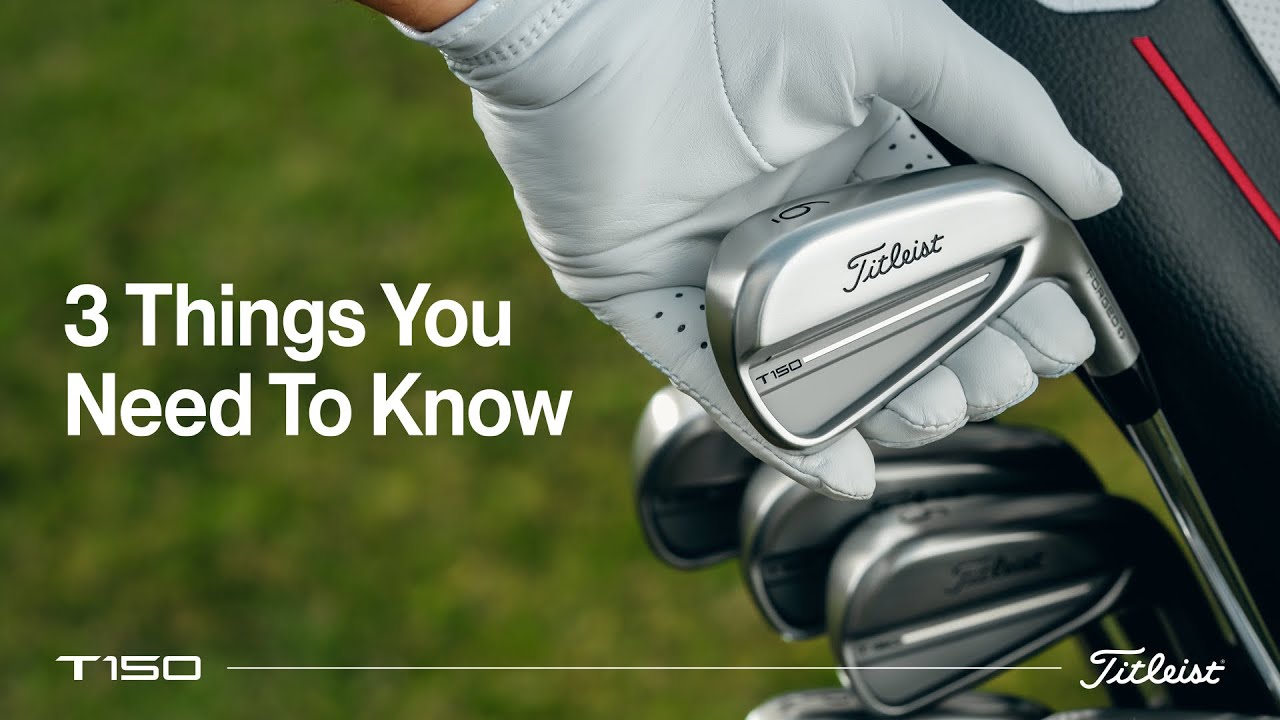 Left Handed Titleist T150 Golf Irons | Steel