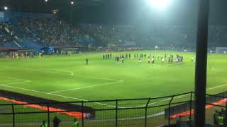 Download lagu Merinding AREMA VS BARITO PUTERA DI PENGHUJUNG LAGA NYANYIKAN Lagu kebanggaan supporter singo edan🦁 mp3