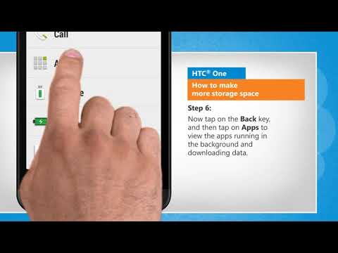 How to make more storage space in HTC® One