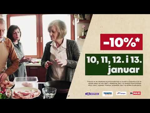 Maxi penzionerska akcija od  10.-13. 01.2020.