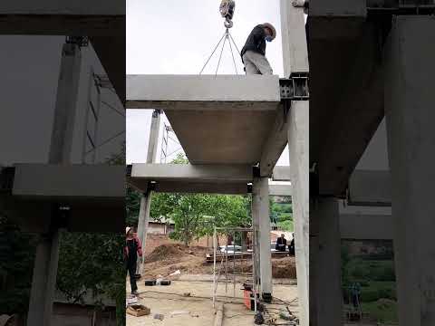 Prefabricated house building floor slab- Good tools and machinery make work easy
