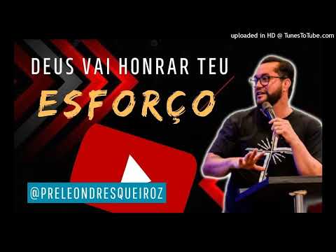 Devocional Deus vai honrar teu esforço 29 Jul 22