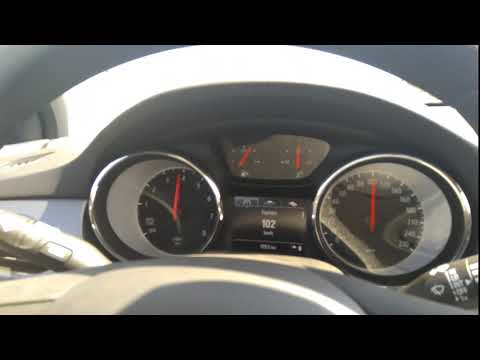 OPEL ASTRA 1,2T 110HP 3rd gear maximum speed