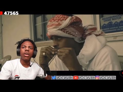 IShowSpeed Reacts To $kinny - Never Snitch (Official Video) سكيني - الحمدلله