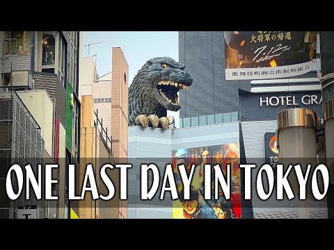 ONE LAST DAY IN TOKYO - Japan Vlog