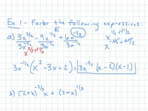 Section 1.3 - Algebraic Expressions