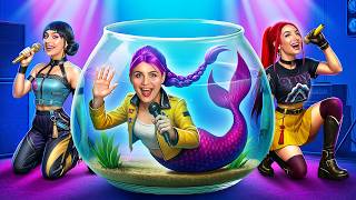 K-Pop Охотницы на Демонов: Русалка стала Руми в реальной жизни!
