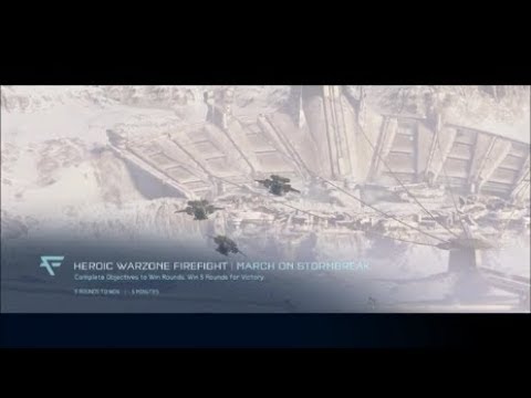 Halo 5: Guardians - Legendary Warzone Firefight at Stormbreak