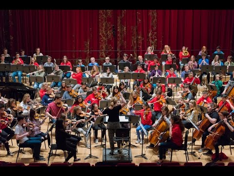 NYOS Junior Orchestra at Stevenson Hall, the Royal Conservatoire of Scotland, April 2017 