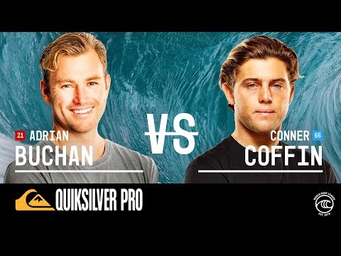 Conner Coffin vs. Adrian Buchan - Round of 32, Heat 10 - Quiksilver Pro France 2019