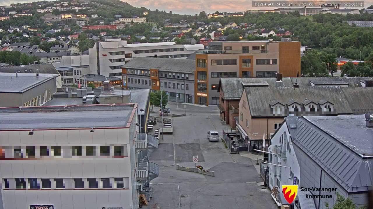 Live webcam view of Vista de Kirkenes desde el Campanario