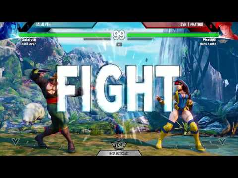 r/SF Weekly Dumpster Fire - Galalyth (Vega) vs SYN | Phatb01 (Dhalsim Cammy)