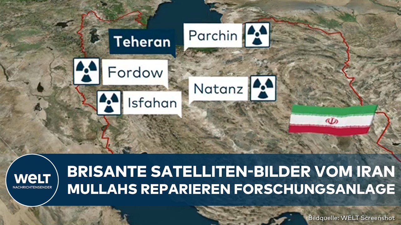 IRAN-KRIEG: Brisante Satelliten-Bilder! Weg zu Atomwaffen? Mullahs reaktivieren Militär-Anlage