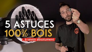 5 astuces bricolage du bois