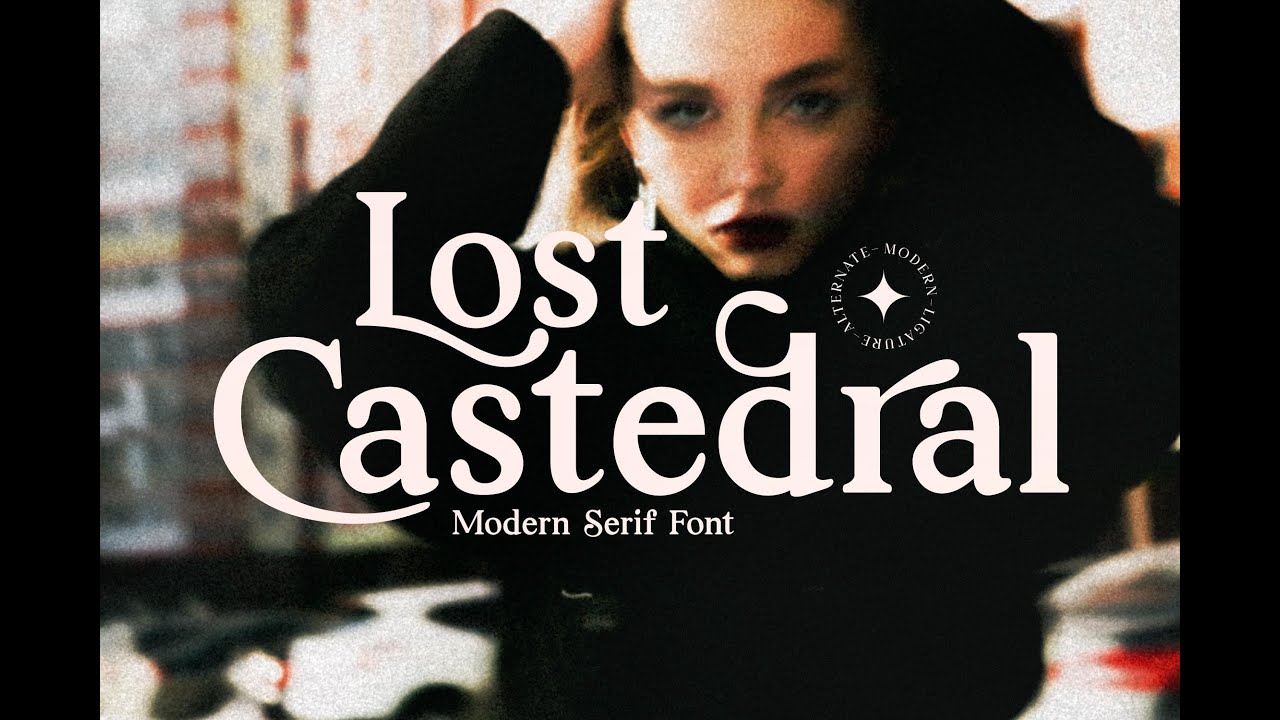Lost Castedral Modern Serif font
