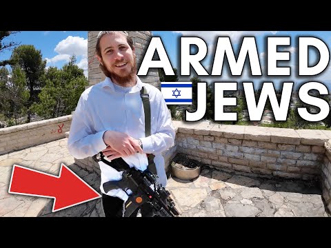 The Armed Jewish Hippies of Northern Israel 🇮🇱  (shocked from what he said)