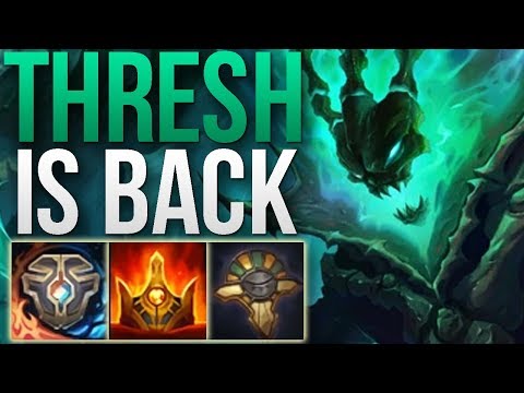PATCH 8.19 BUFFS MADE THRESH AMAZING! | CHALLENGER THRESH SUPP GAMEPLAY | Patch 8.19 S8