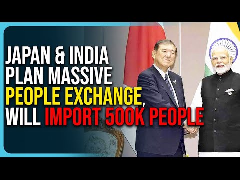 Japan & India Plan Massive People Exchange, Will Import 500k People As Birthrates Collapse