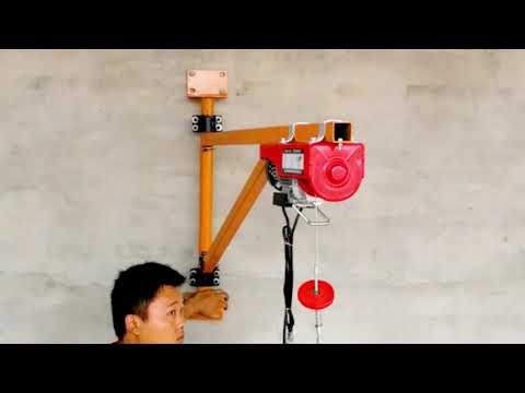 300kg-800kg Electric hoist 220V home small crane