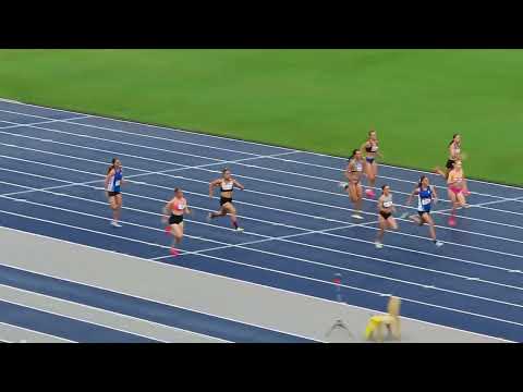 200m U15 Girls Final, 2023 QLD Athletics Championships, QSAC 12 March 2023