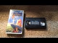 Opening To The Lion King 1995 VHS