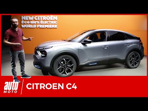 Nouvelle Citroën C4 : la berline se mue en SUV et s'électrise