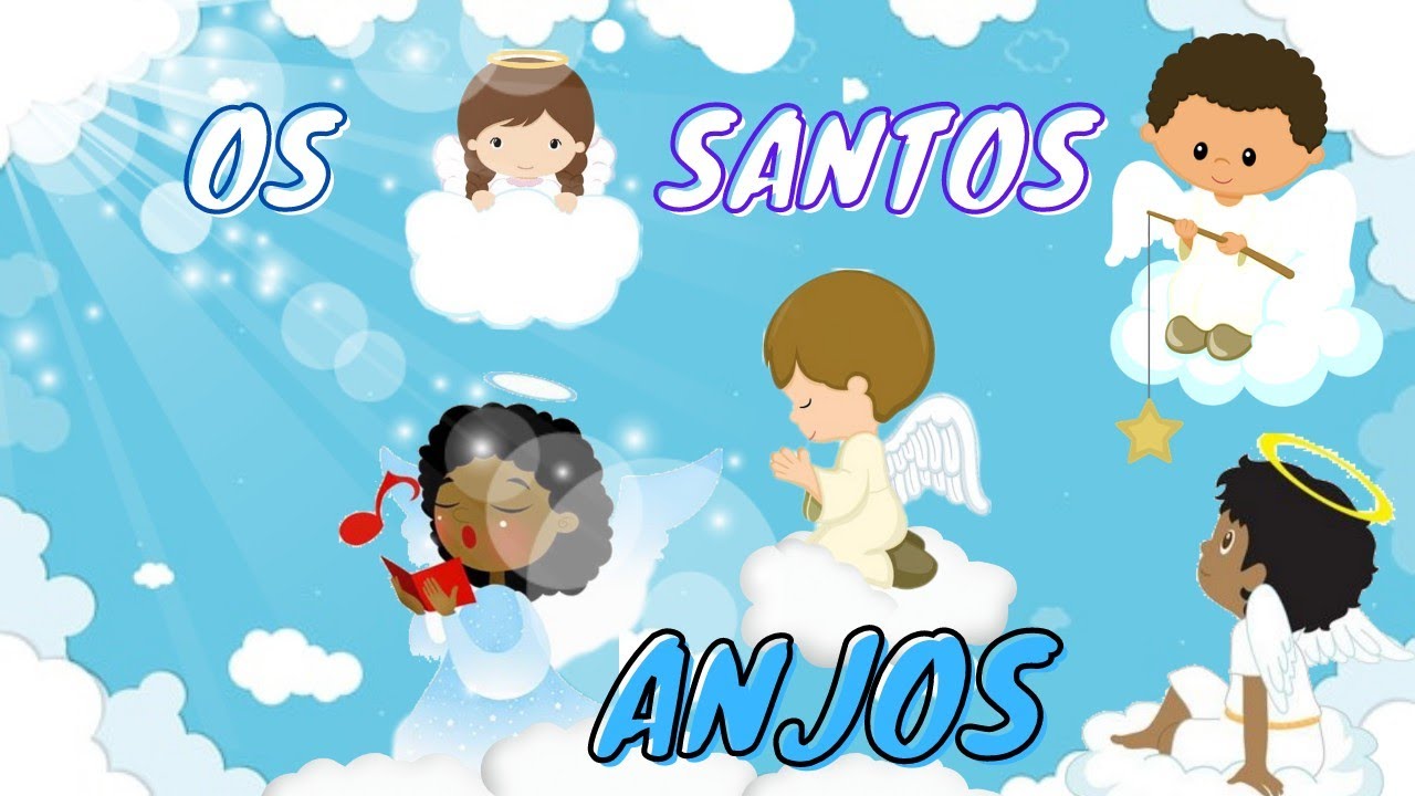 Os santos anjos 👼 👼🏼👼🏽 | Desenho Católico
