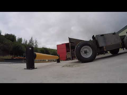 A SAFE Safety Barriers Crash Test from BITO Storage Systems Middle East