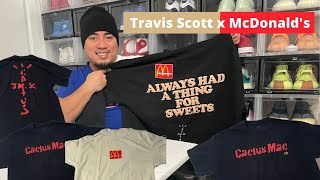 Travis Scott Cactus Jack x McDonalds Merch