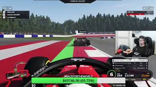 LECLERC vs ALBON | TWITCH Virtual Austrian GP #RaceForTheWorld