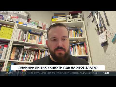 Ukidanje PDV-a na investiciono zlato