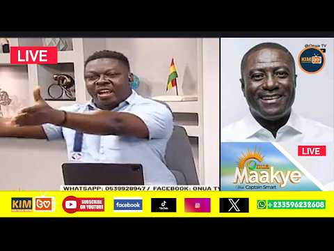 CAPTAIN SMART WITH ONUA MAAKYE  LIVE  ON KUSI ISAAC MEDIA /19/02/2026