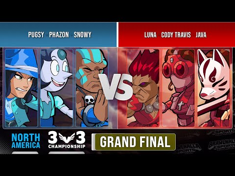 Pugsy, Phazon & Snowy VS luna, Cody Travis & java - GRAND FINAL - 3v3 Championship 2022