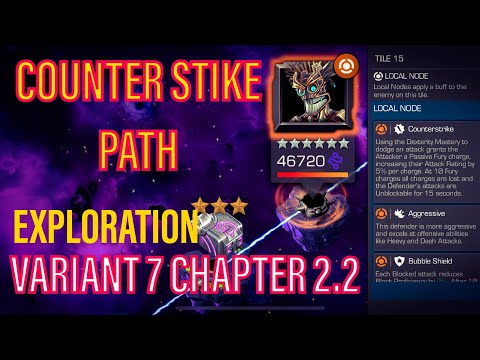 Variant 7 Chapter 2.2 Counter Strike Path | Marvel Contest Of Champions