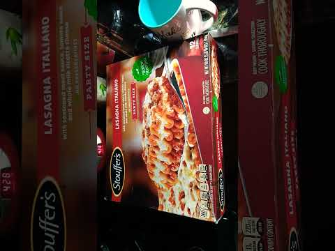 Here it is Stouffer's Party Size Family Size Lasagna I will be eating tonight! OH! #amc #apefather