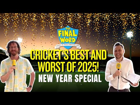 Cricket&#39;s Best and Worst of 2025 - Happy New Year!