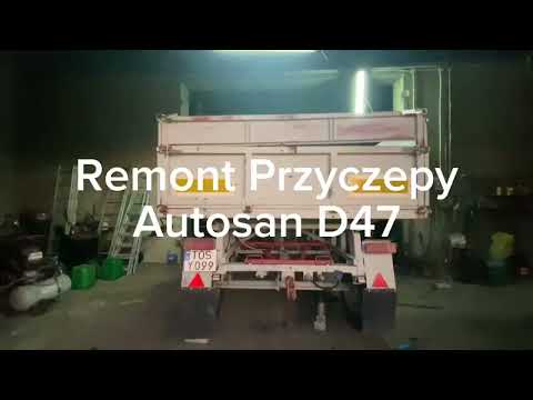 Czuć powiew Zimy więc zaczynamy Remonty. Remont Przyczepy Autosan D47!!!