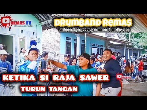 drumband remas || raja sawer beraksi. live ajung jember