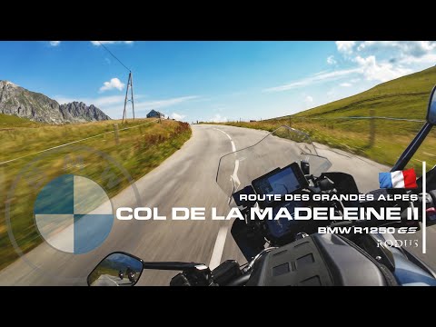 Mit dem Motorrad über den kurvenreichen Col de la Madeleine | BMW R 1250 GS | POV | RAW Sound