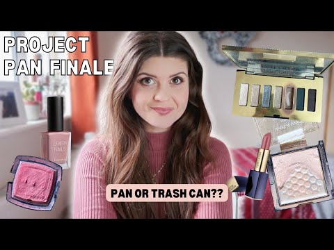 Project Pan FINALE 2025 🥳 | big makeup use up challenge